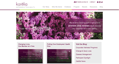 Desktop Screenshot of kareliahealth.com
